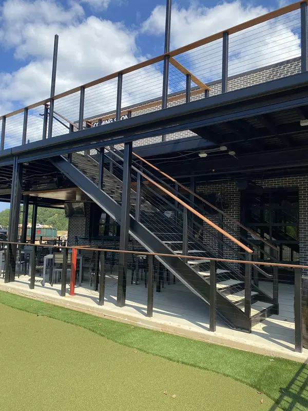 Daisy Fab metal stairs and metal railings project