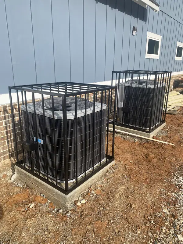 Daisy Fab custom HVAC equipment cage project