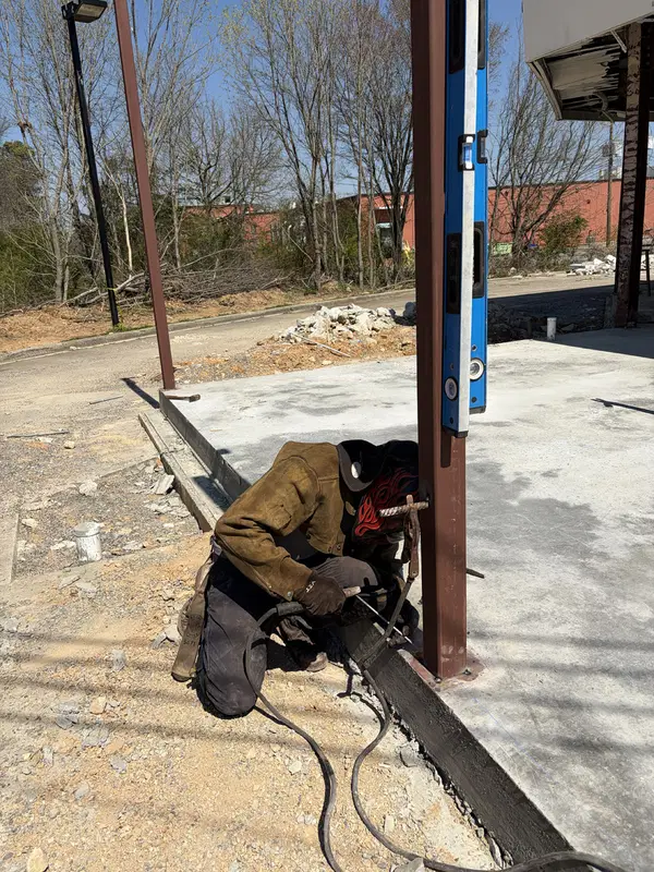 Daisy Fab commercial welding and structural steel fabrication project