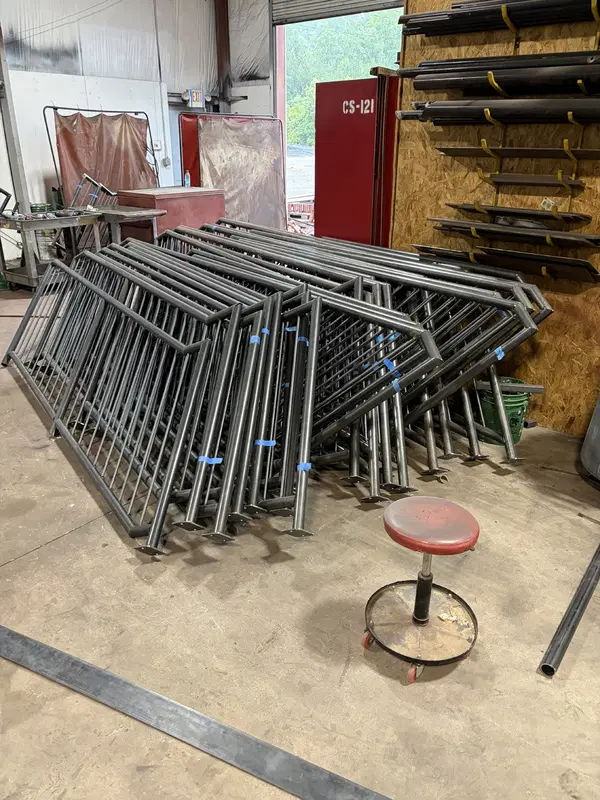 Daisy Fab metal railings project