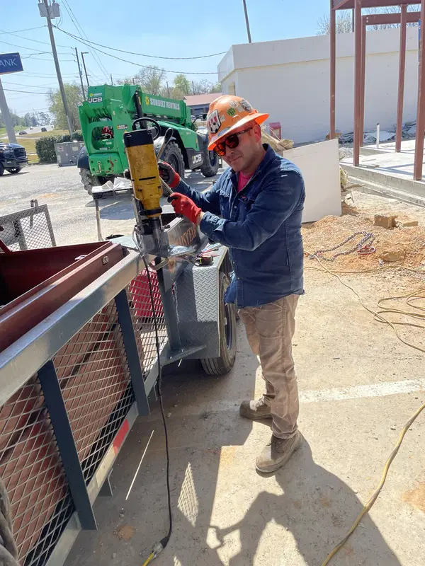Daisy Fab commercial welding and structural steel fabrication project