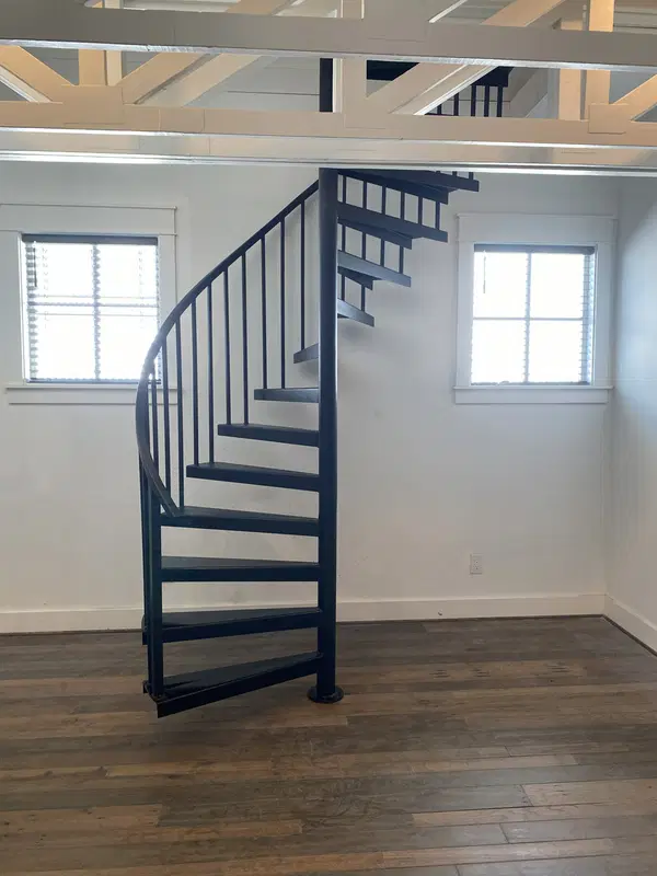 Daisy Fab metal stairs and metal railings project