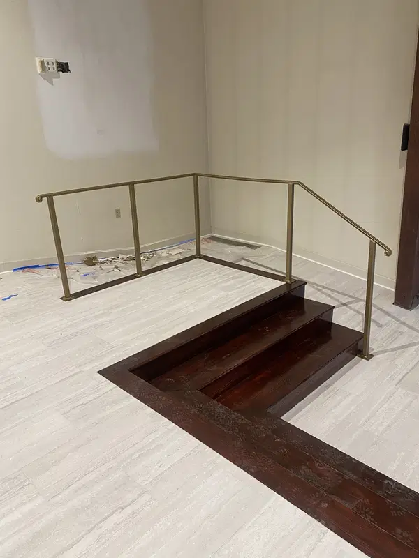 Daisy Fab metal railings project