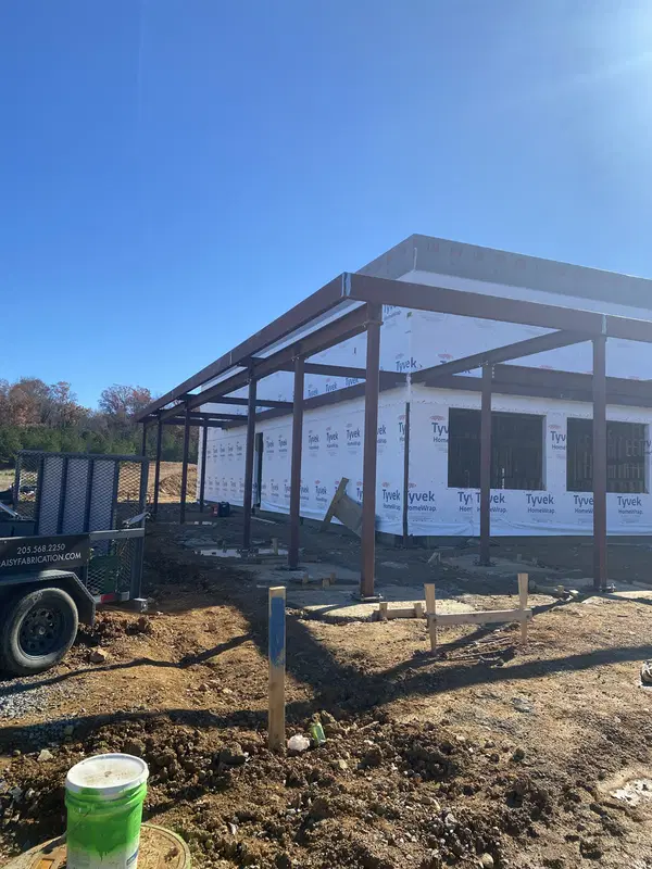 Daisy Fab structural steel erection and steel building erection project