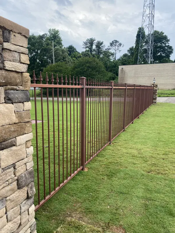 Daisy Fab custom metal fence project