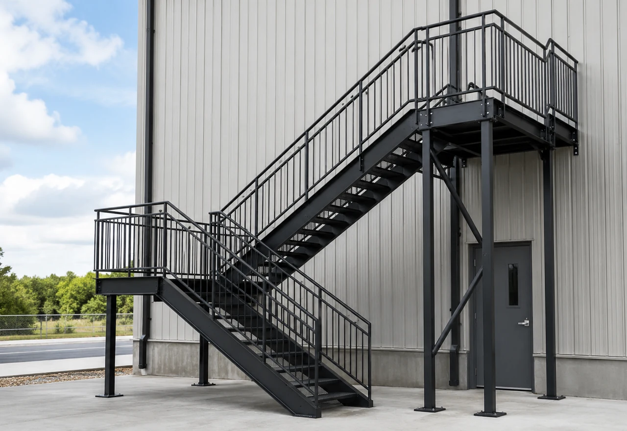 Metal Stairs by Daisy Fab